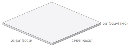 Porcelain Paver Dimensions