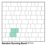 Random Running Bond